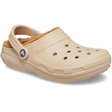 Crocs Classic Bélelt Clog Cipők Férfi Khaki | HU 0668KORI